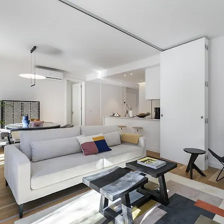 Alcantara Blue Flats *