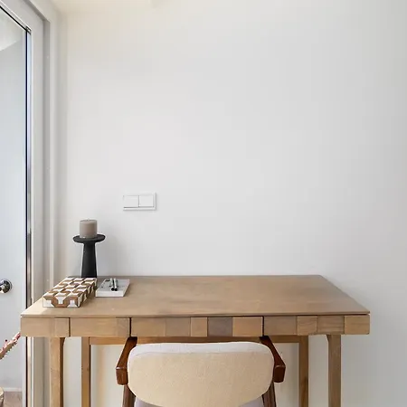 Alcantara Blue Flats *